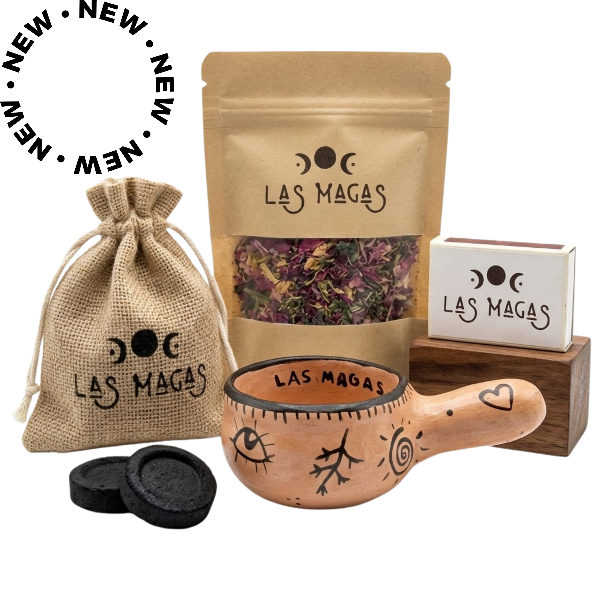 Blend de Las Magas Terracota - Kit de sahumado