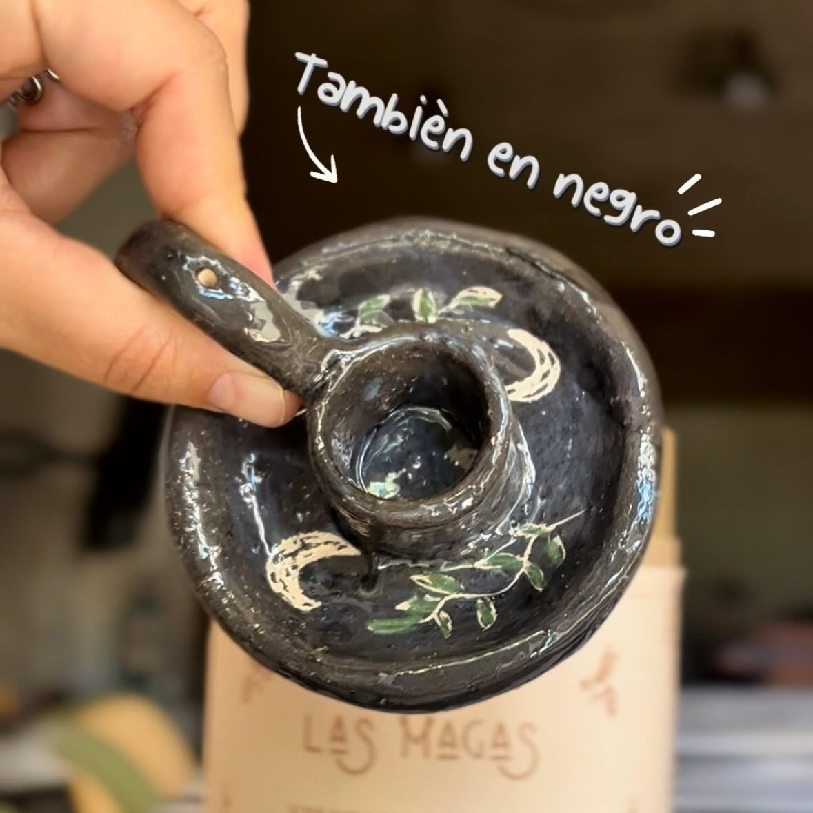 KIT VELAS DE MIEL para 6 meses con Candelabro NEGRO