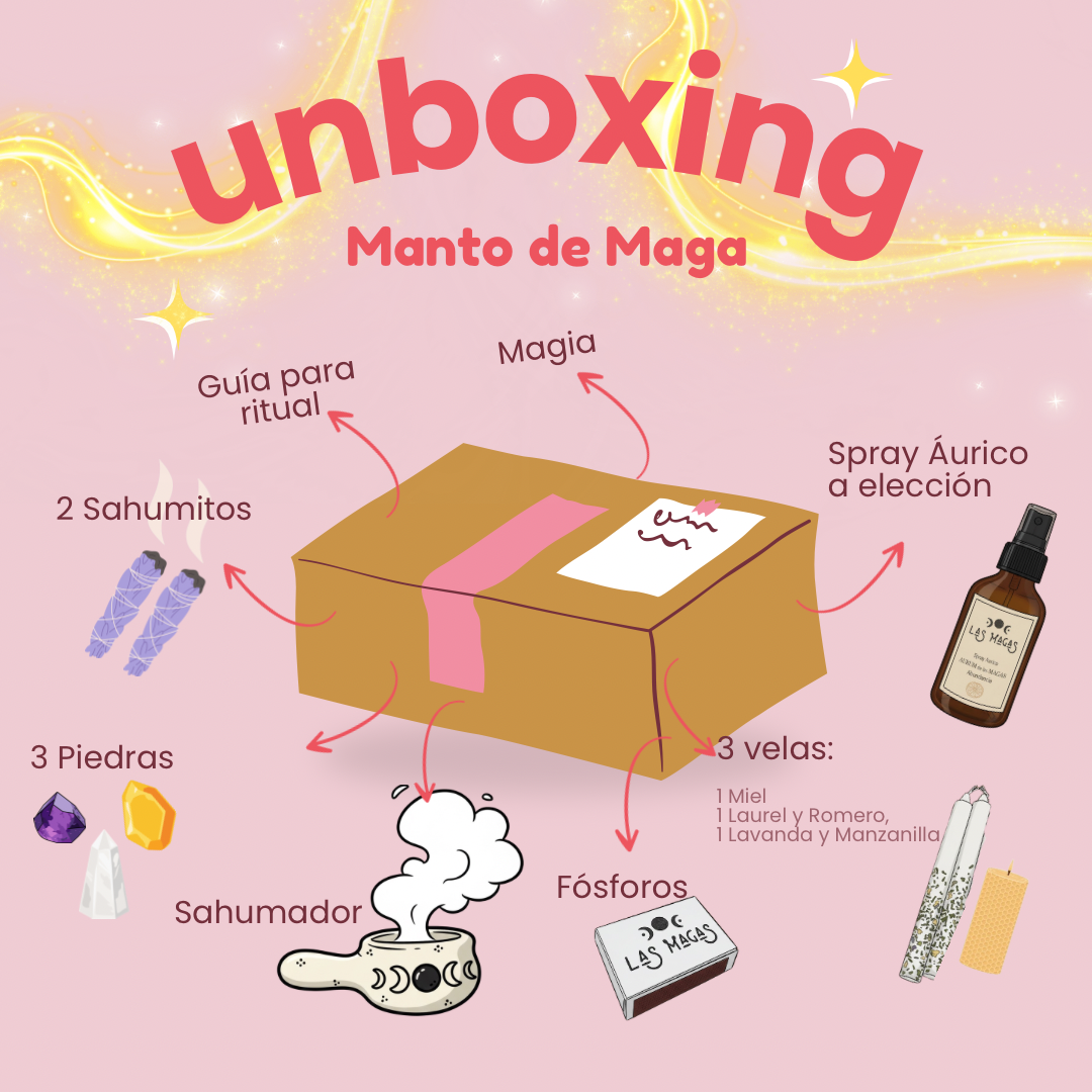Manto de Maga - El Kit Maestro para la Maga Interior