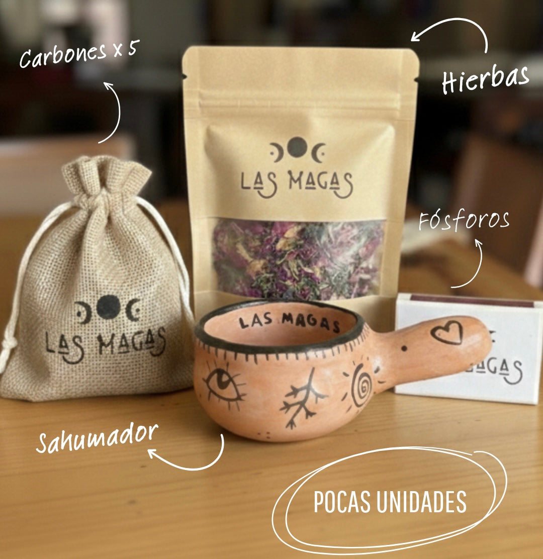 Blend de Las Magas Terracota - Kit de sahumado